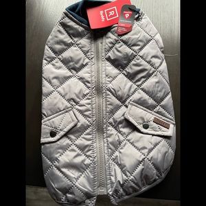 Medium lightweight quilted Dog coat NWT